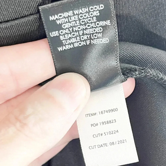 Torrid Black Corset Back Bodycon Sleeveless Dress Women's Plus Size 1X NEW - Picture 11 of 11